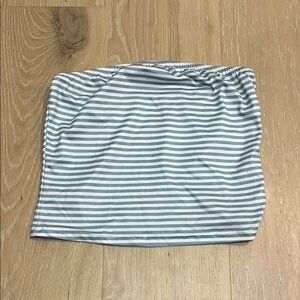 SHEIN - Striped Blue and White Women's Tube Top